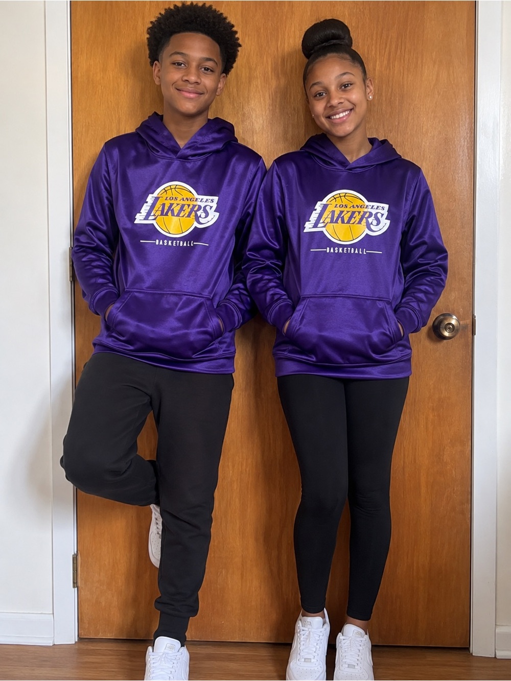 Youth Los Angeles Lakers Purple Hoodie – Unisex 14/16